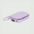 re-nu Smart Beauty 4-in-1 LED Compact Mirror with Power Bank and Hand Warmer (Purple)