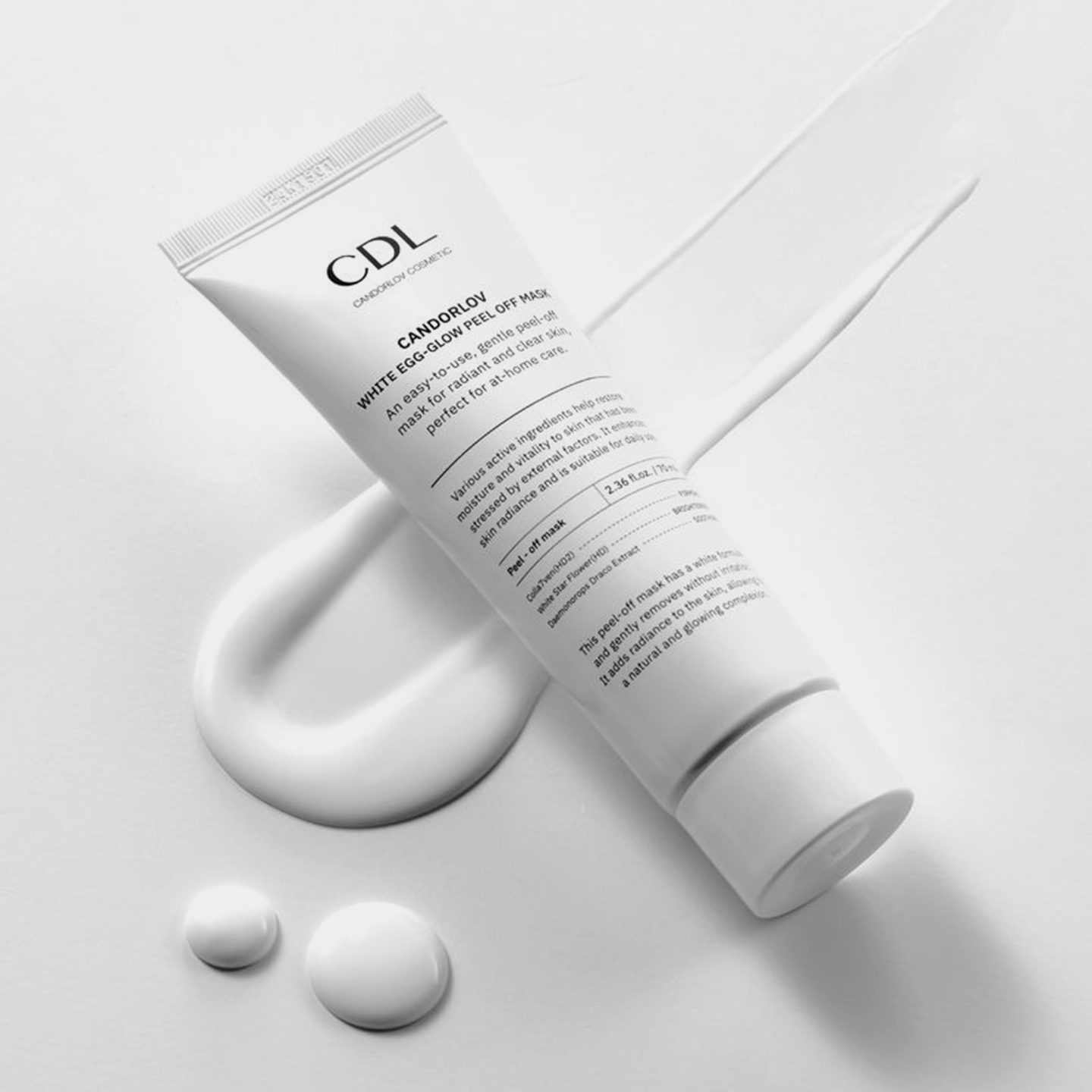 Candorlov White Egg-Glow Peel Off Mask