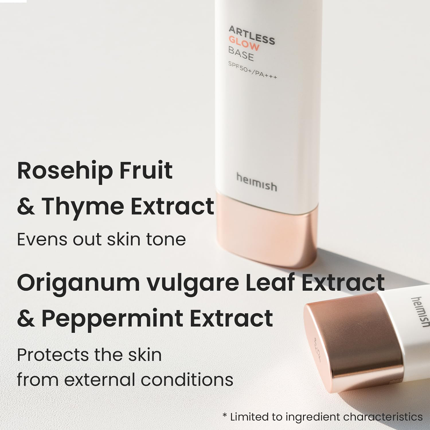 Heimish Artless Glow Base SPF 50+ PA+++ 40ml