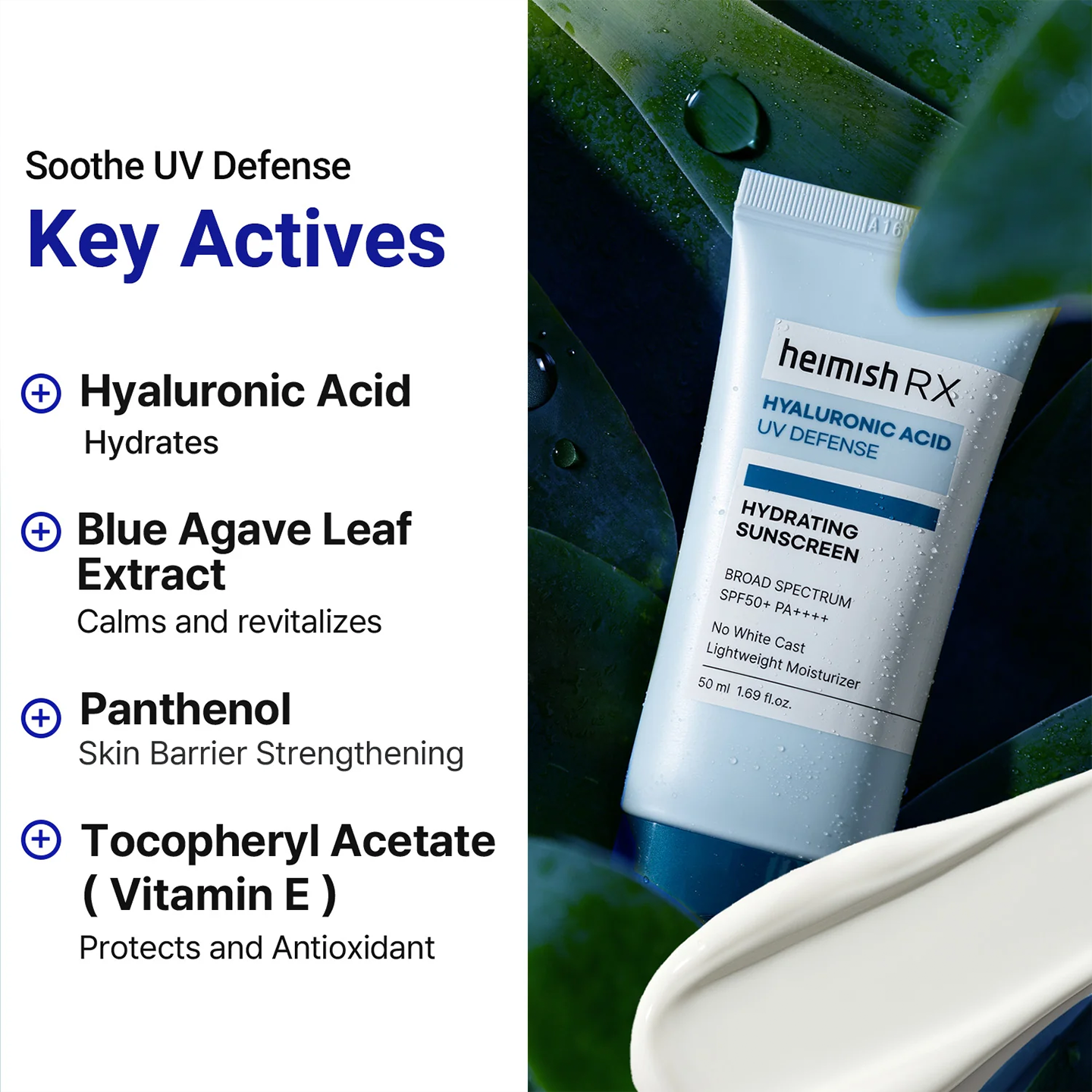 Heimish RX Hyaluronic Acid Hydrating Sunscreen 50ml