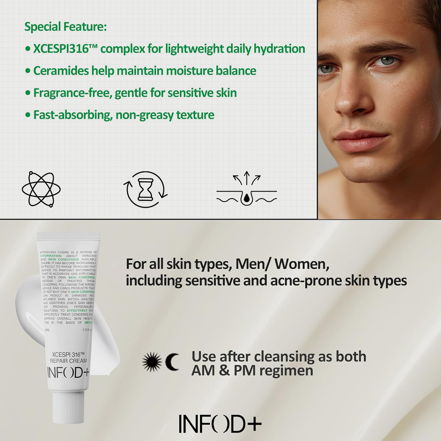 INFODPLUS XCESPI316 Repair Cream