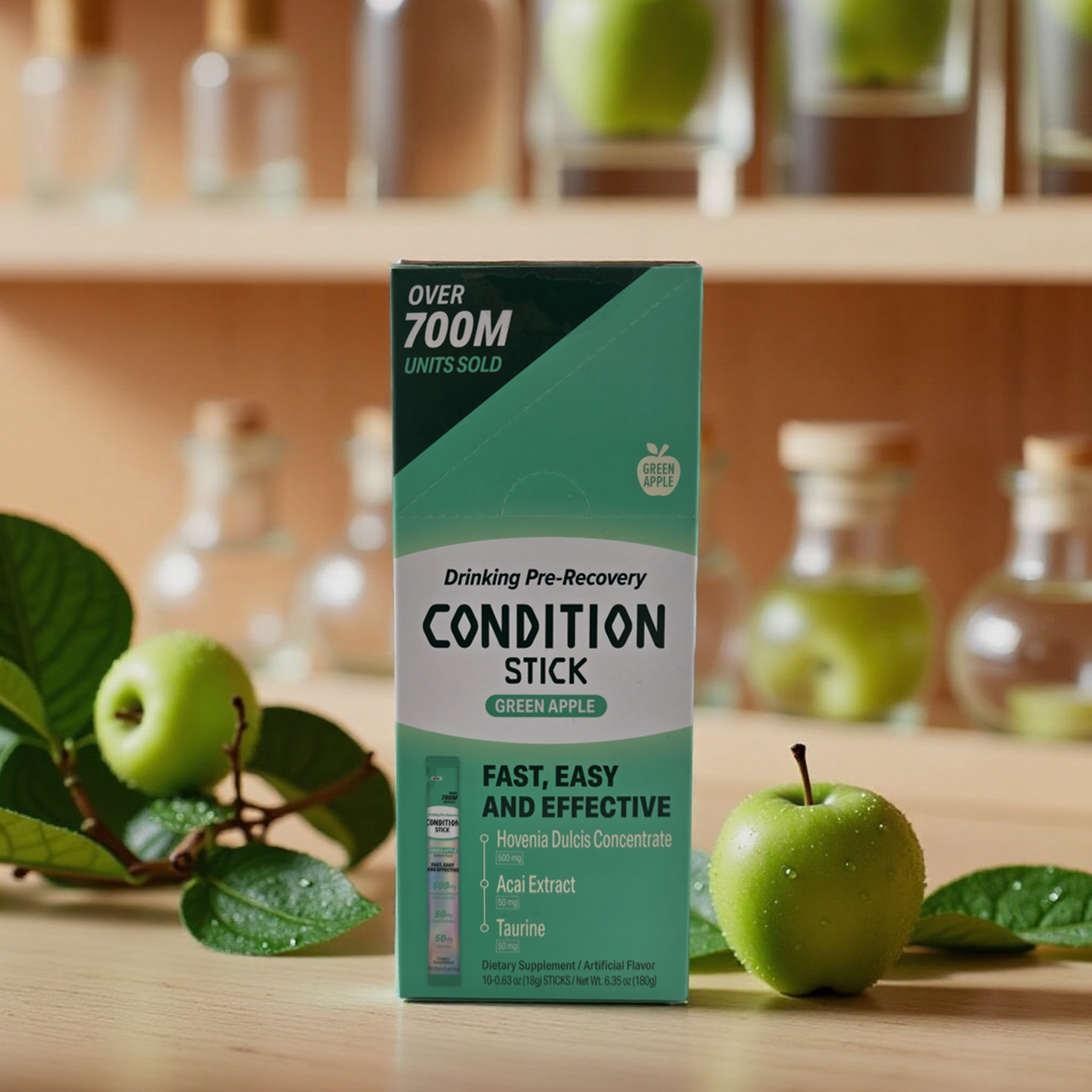 Condition Stick Box - Green Apple