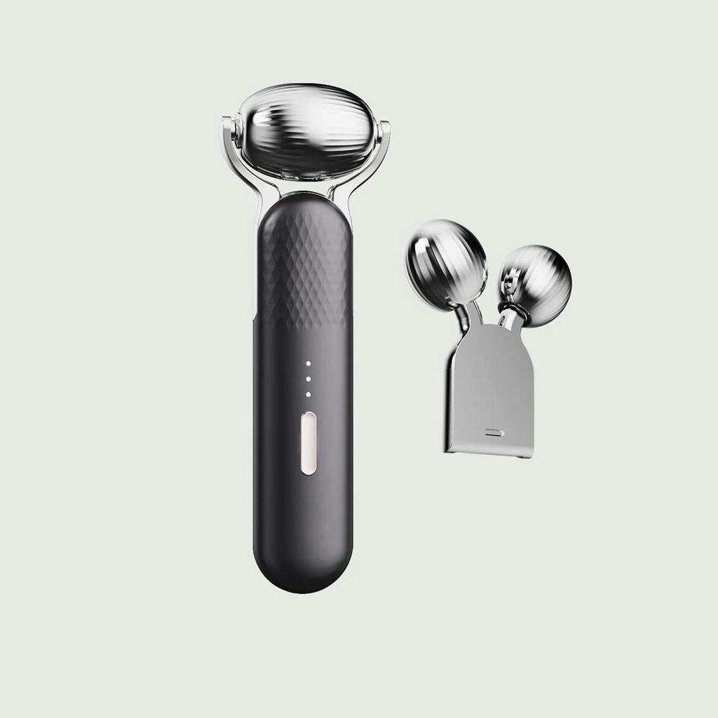 re-nu Smart Beauty Cold Therapy EMS Dual Roller