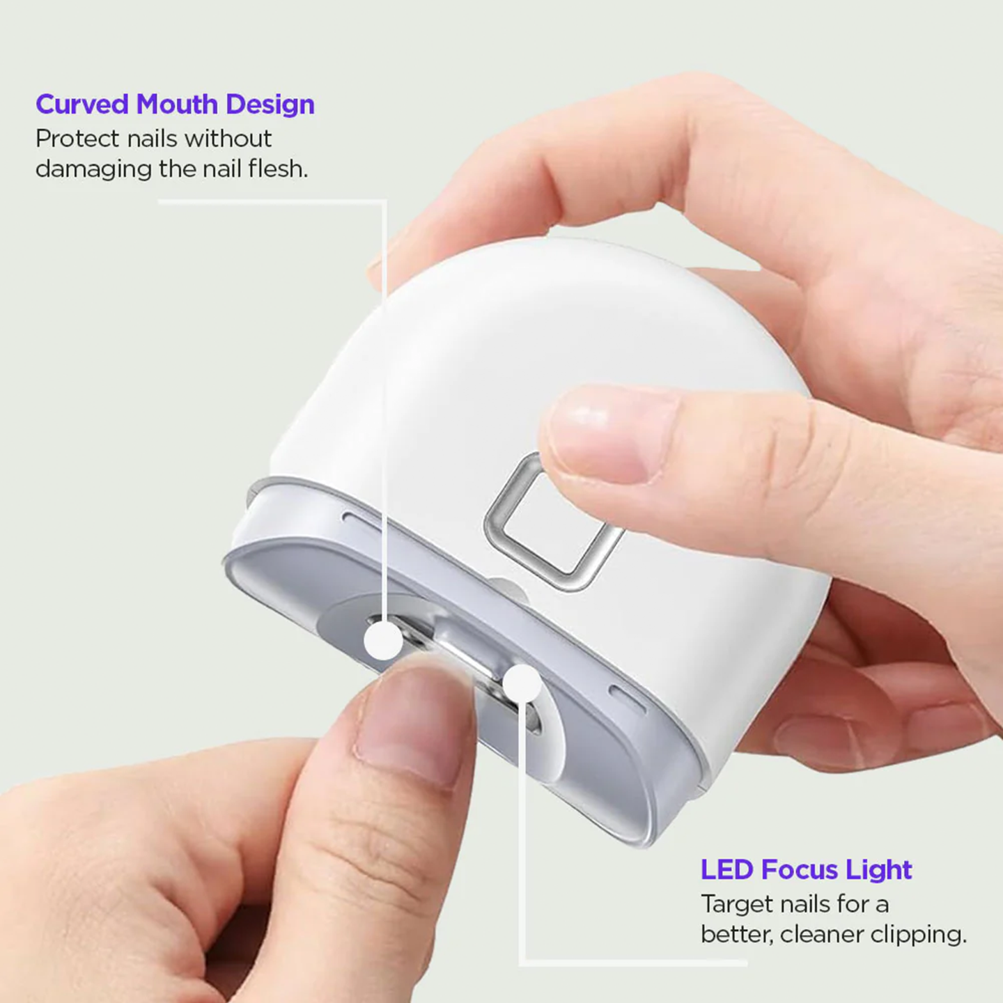 re-nu Smart Beauty Smart Electric Nail Trimmer