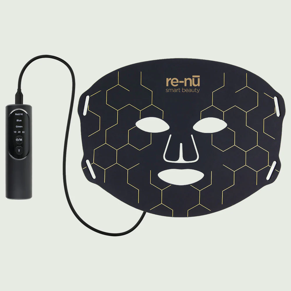 re-nu Smart Beauty Multi-Color Light Therapy Mask Advanced Skincare LED Therapy