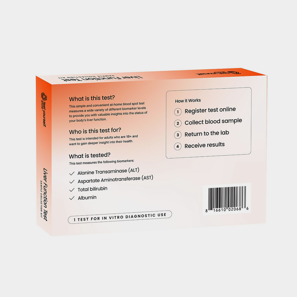 Test Yourself @ Home™ (TY@H™) Liver Function Panel