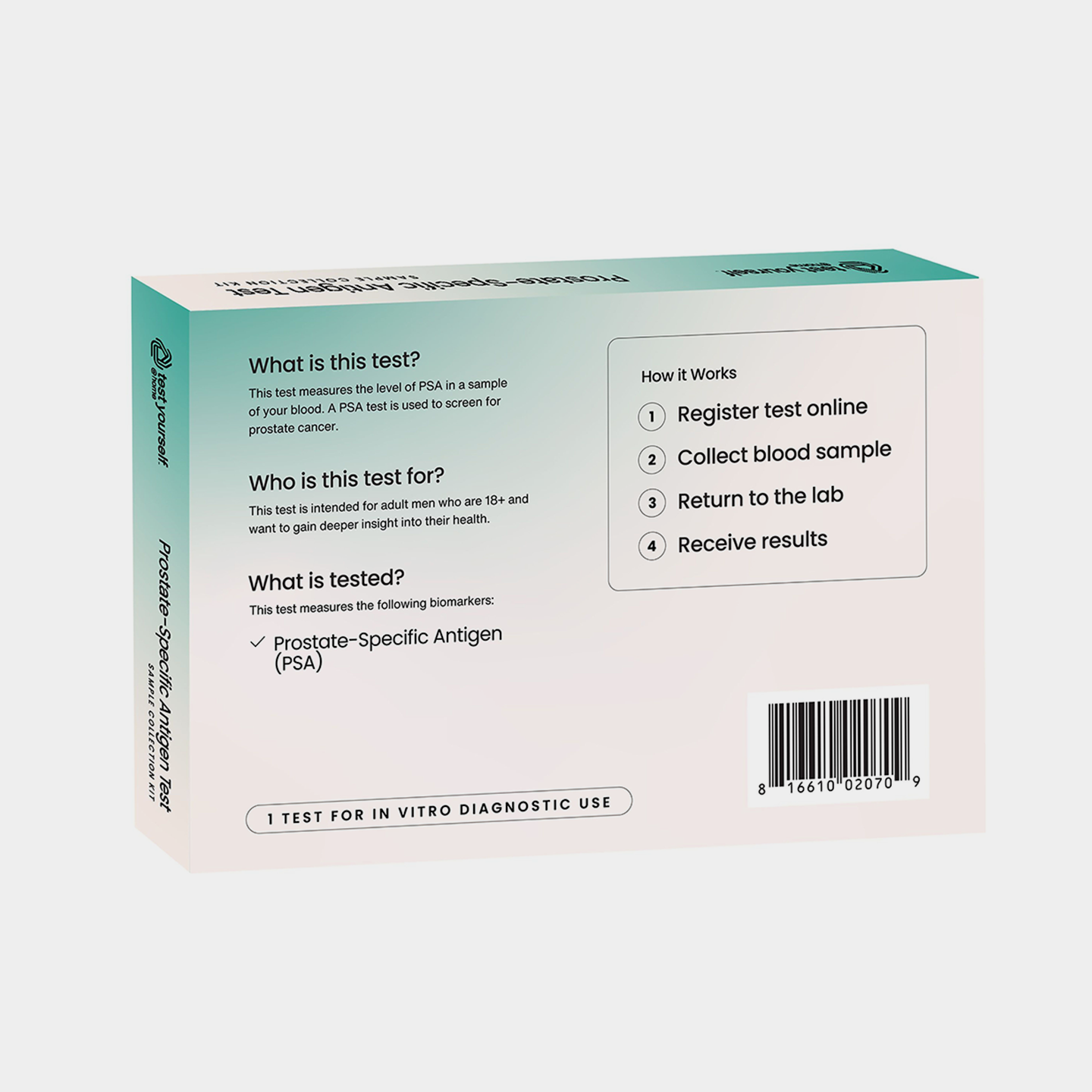 Test Yourself @ Home™ (TY@H™) PSA Panel